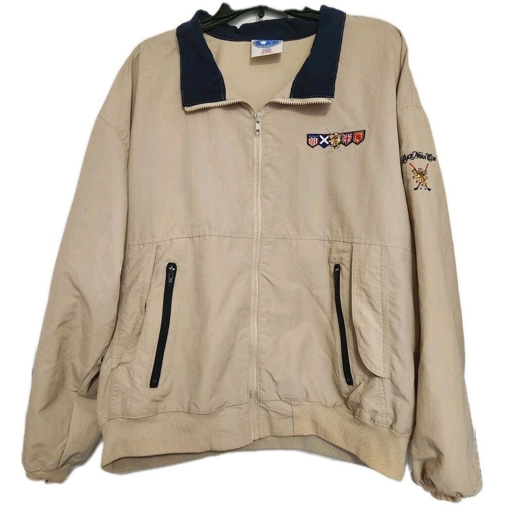 Vintage Lake Nona Golf & Country Club Starbus Weather Screen Lightweight Jacket